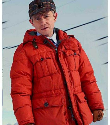 Fargo Lester Nygaard Orange Jacket