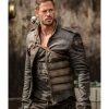 Christian Resident Evil The Final Chapter Distressed Black Leather Jacket