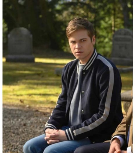 Supernatural Season15 Alexander Calvert Varsity Jacket
