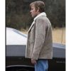 Roland West True Detective Shearling Leather Jacket
