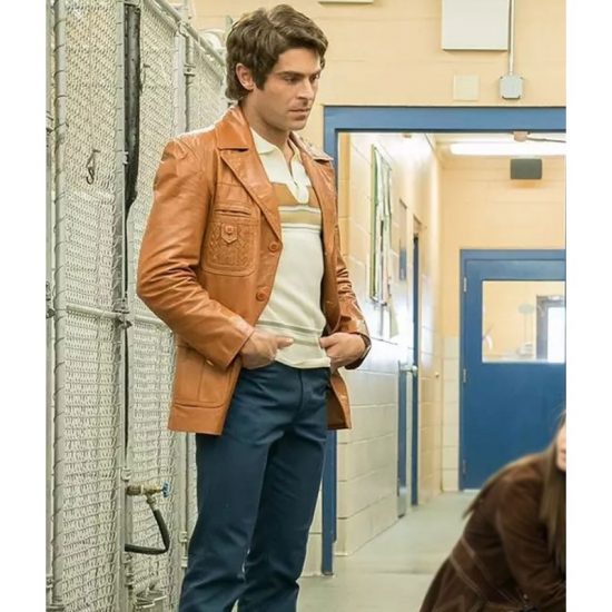 Extremely Wicked, Shockingly Evil and Vile Ted Bundy Leather Jacket