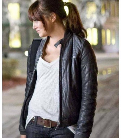 Emma Stone Zombieland Wichita Leather Jacket