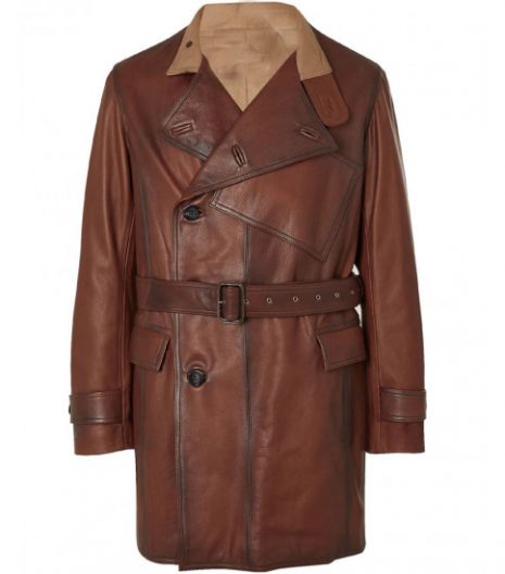 The King's Man Ralph Fiennes Leather Coat