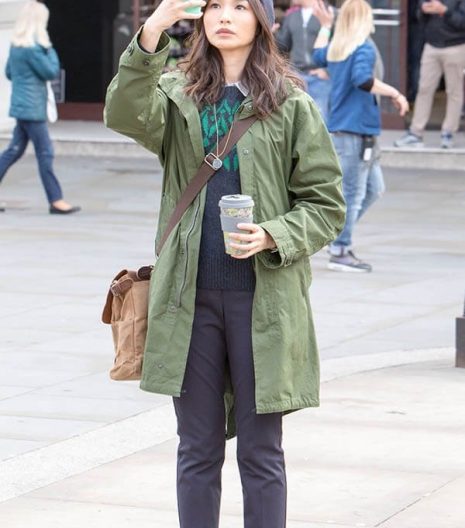 The Rternals Gemma Chan Coat For Woman