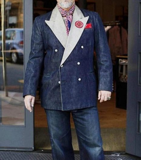Bing Crosby Denim Tuxedo jacket
