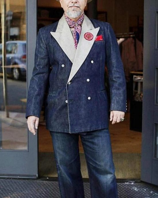 Bing Crosby Denim Tuxedo jacket